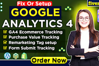 google analytics 4 setup, ga4 ecommerce tracking server side conversion tracking