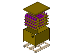 provide industrial packaging design, quote and deliver to your place