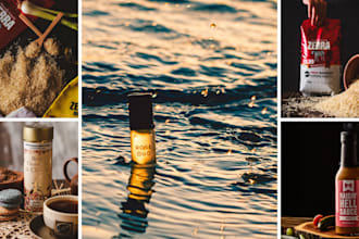 shoot lifestyle product, studio, on the beach photography