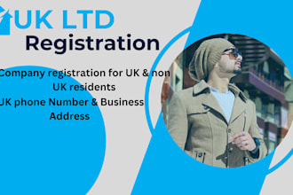 register UK ltd company and also for non UK residents