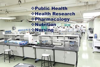 do public health, pharmacology, nutrition, and nursing tasks