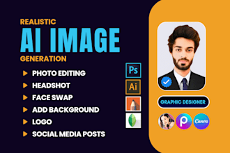 do ai headshot, add background, fix blurry photo, repair and enlarge image