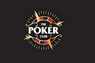 make a unique blackjack, poker, card logo  and graphics design