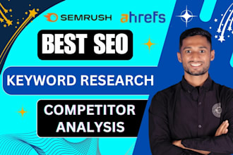 do the best SEO keyword research and competitor analysis for your targeted niche