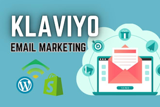 setup shopify klaviyo email marketing flows