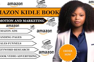 do ebook publishing, amazon kindle ads SEO book marketing sales funnel promotion