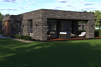 make a 3d visualization of the exterior