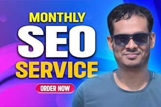 do monthly seo service with onpage off page and link building for google ranking