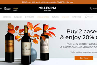 design wine shopify store wine website liquor store wine dropshipping store