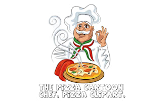 design restaurant, pizza, bbq, burger, drink, food logo