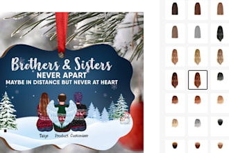 create stunning personalized products on customily, kickflip, customall, and pod
