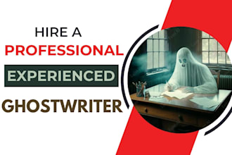 ghostwrite 20,000 words ebook as a ghost book writer