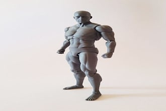 sculpt 3d articulated action figure for 3d printing,toy figure gunpla,gundam stl