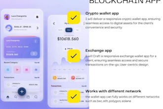 blockchain app, crypto wallet app, defi, dapp, bep2, exchange app