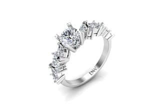 design custom 3d jewelry cad model and rendered it