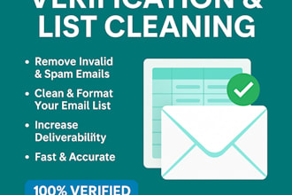 verify bulk emails, clean email list, and remove invalid addresses