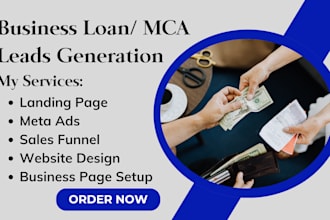 generate business loan leads mca leads mca website business loan loan leads
