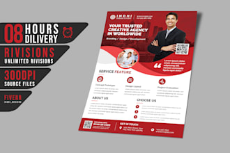 design professional and event flyers in 8 hours