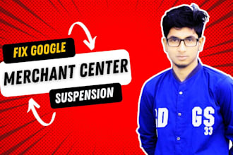 fix google merchant center suspension and misrepresentation