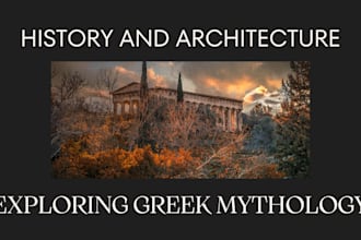 write on mythology ancient greece, history and architecture essays