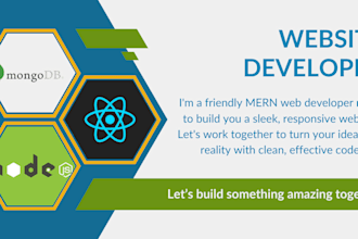 do website development as a mern stack developer