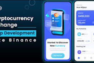 develop wallet app, crypto wallet app, exchange website, payment app