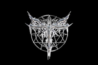 design a thrash metal and heavy metal logo