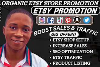 boost and increase etsy sales, etsy traffic store promotion for making money