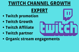 do twitch channel manager, twitch virtual assistant, content creator