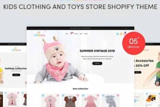 design kids clothing kids toys baby store baby clothing store shopify store