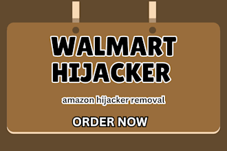 do walmart hijacker removal, amazon hijacker removal on amazon product listings