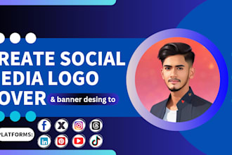 create facebook twitter linkedin cover photos professionally
