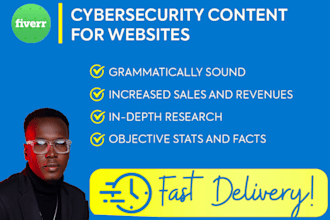 do expert cybersecurity content writing, reports, audits