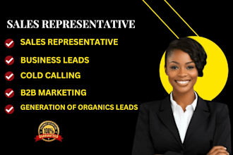 generate leads to turn your low sales to high converting sales representative