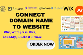 connect domain,fix email,ssl issues,dns hostinger bluehost godaddy,wix namecheap