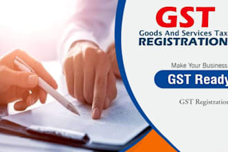gst registration and return filing and pan card service new pan card application