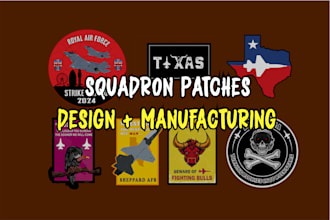 design airforce patches for you squadrons