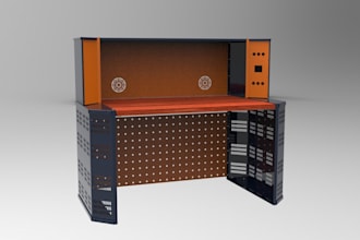 do design sheet metal furniture for laser cutting