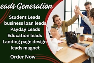 effective student leads loan leads tax delinquent leads business loan leads
