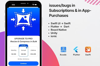 add in app purchase and subscription in mobile application