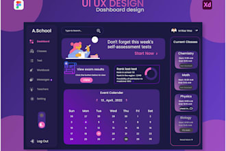 do saas, CRM and admin dashboard UI UX design in figma