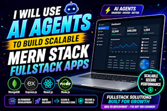 use ai agents to build scalable mern stack fullstack apps