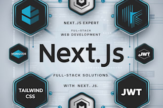 do fullstack web development with next