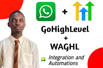 integrate gohighlevel with whatsapp using waghl
