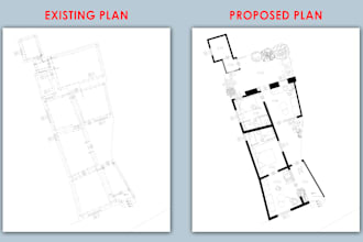 redesign your floor plan for short term rental, real estate, etc