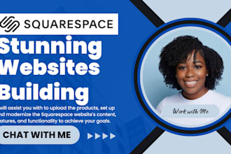 create squarespace website design and redesign business website development page