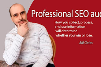 detail technical SEO audit without garbage