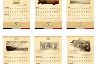do stylish creative business card, calendar, banner, photo edit, logo for you