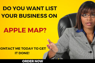 create apple map listing and apple business connect