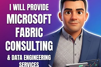 build microsoft fabric etl pipelines and power bi data workflows
